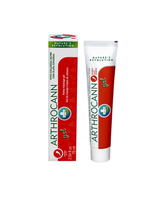 Arthrocann warming gel with colloidal hemp silver, 75ml