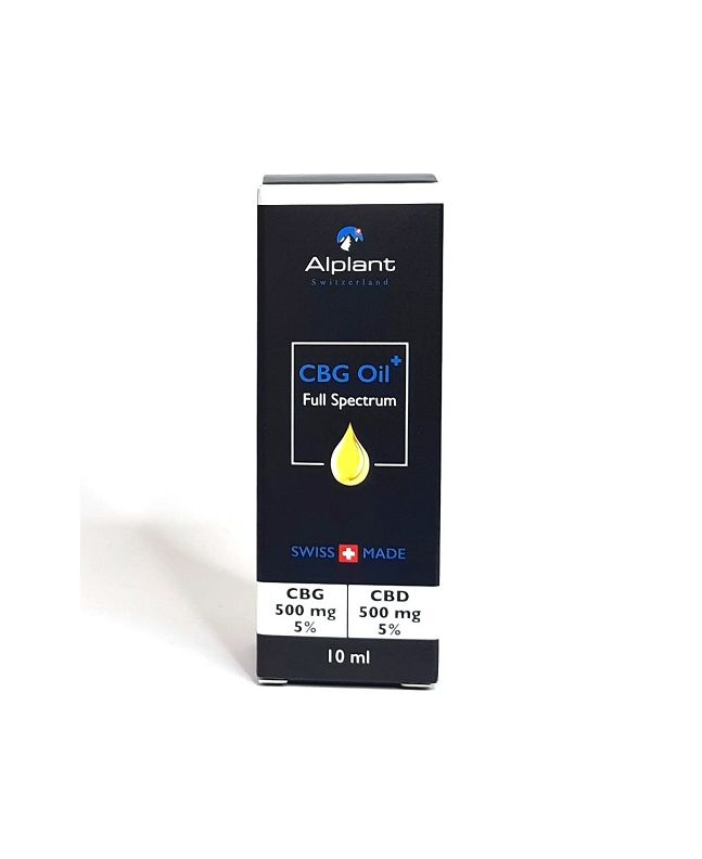  Full Spectrum CBG 5% hemp oil + CBD 5% Alplant 10ml