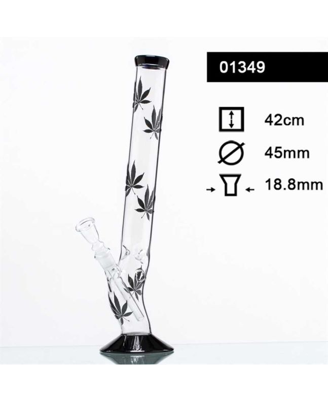 Glass bong Ganja H 42 cm cut 18.8 mm 45 mm