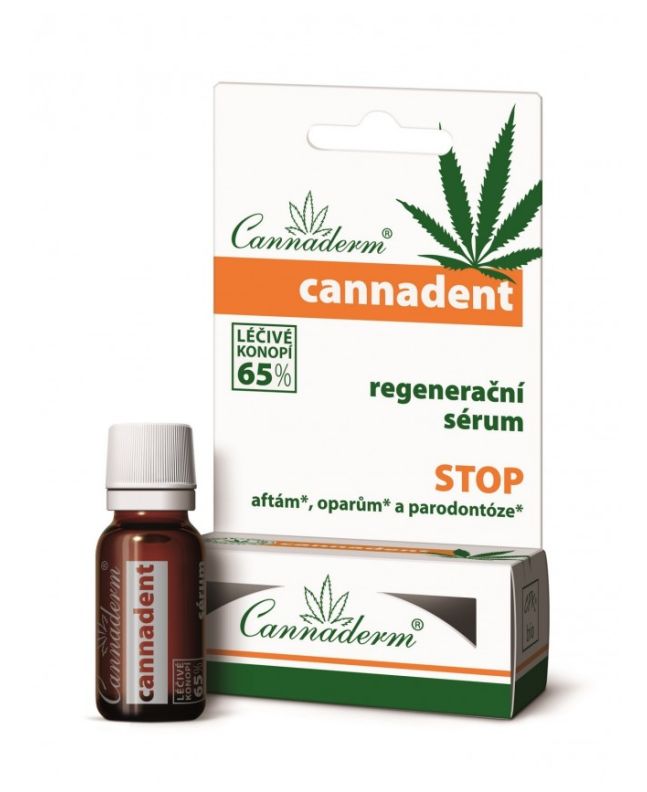 Cannadent Regenerative serum against thrush and herpes Cannaderm - 5 ml