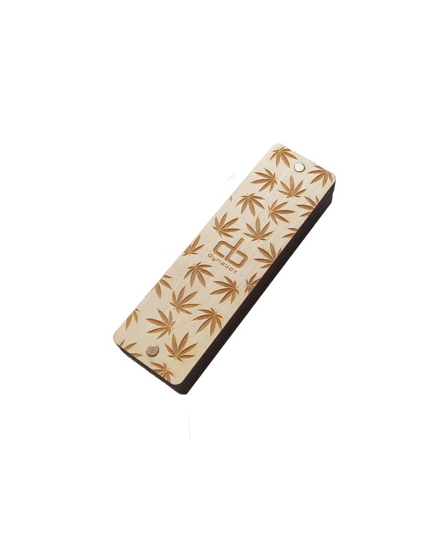 DynaBox Double Ganja Case - wooden magnetic case for VapCap M