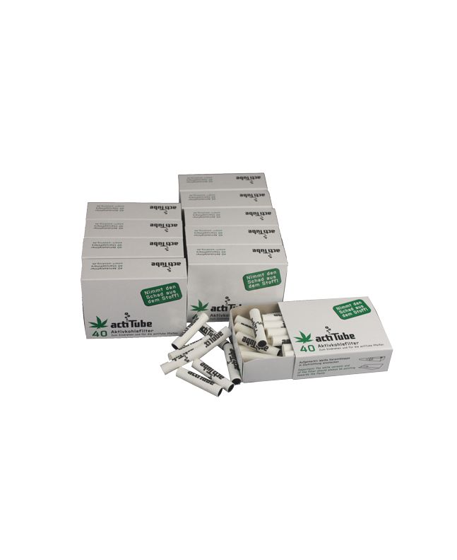 ActiTUBE 8mm activated carbon filters 40pcs.