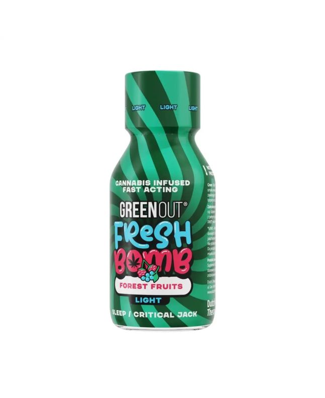 Cannabis Shot Green Out® Fresh Bomb Critical Jack Light
