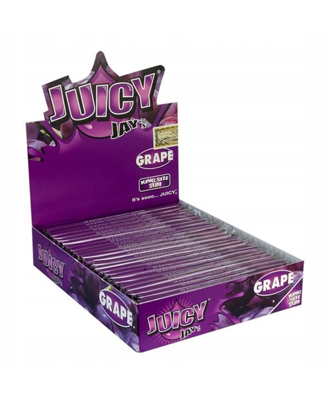 Juicy Jay’s Grape Flavoured Rolling Papers GRAPES - 32x pieces