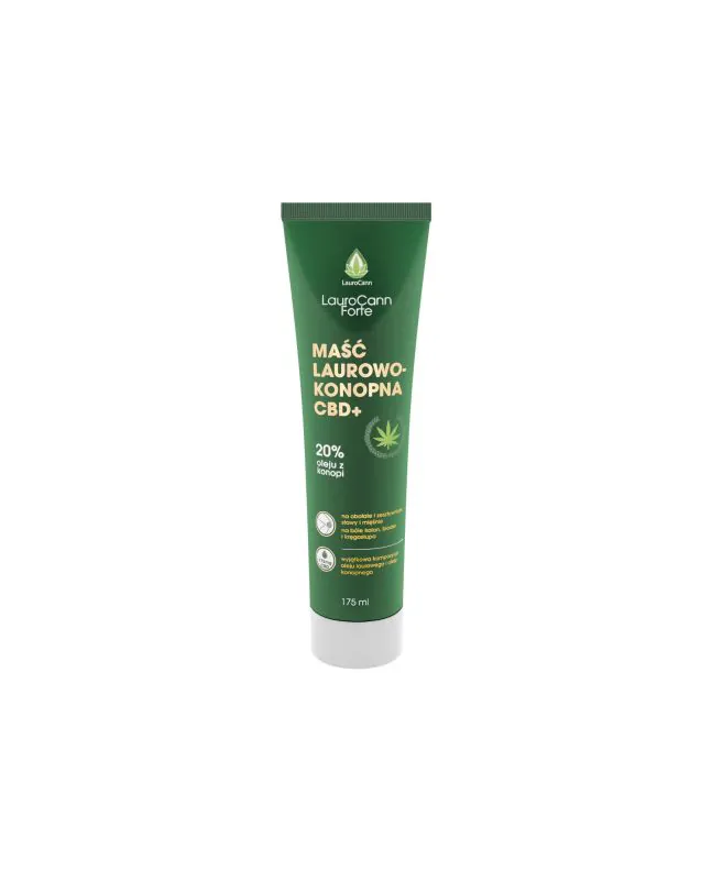 Laurocann Forte 20% CBD Laurel-Hemp Ointment - 250ml