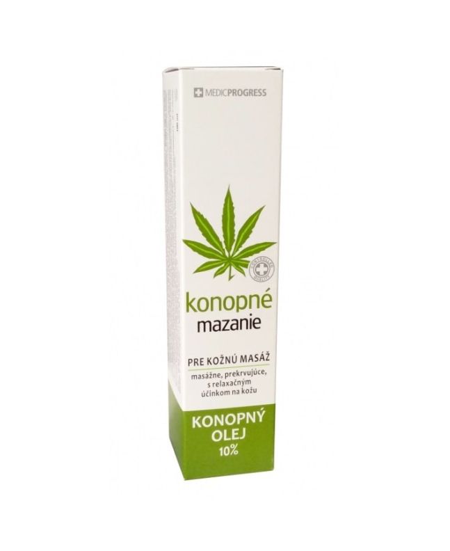 Medicprogress Hemp ointment with a slight cooling effect - hemp smear 100ml
