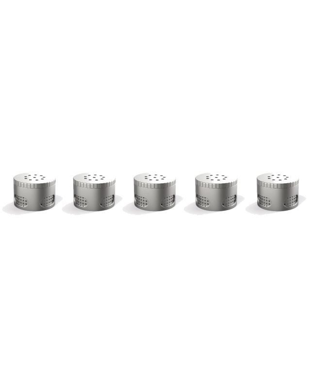 Stainless Steel Dosing Capsules 5 pcs. - Storz & Bickel