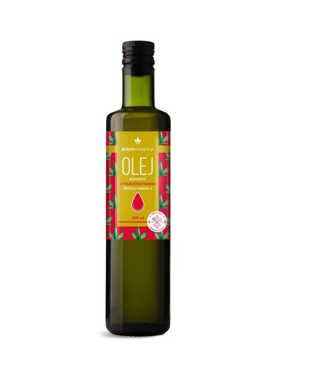Hemp oil from roasted seeds 250ml