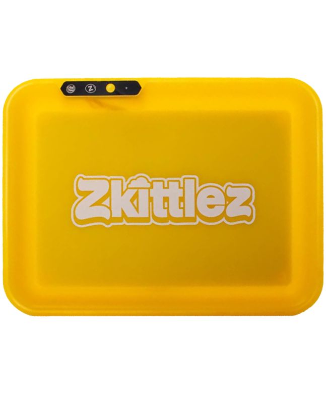 Glow Tray x Zkittlez - YELLOW illuminated LED tray