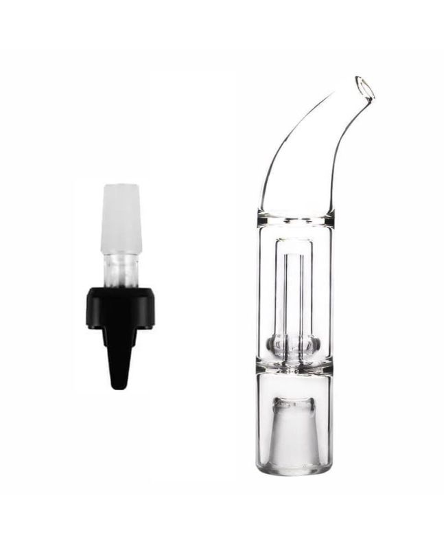 Set: bubbler + glass adapter 14 mm - X-Max V3 Pro