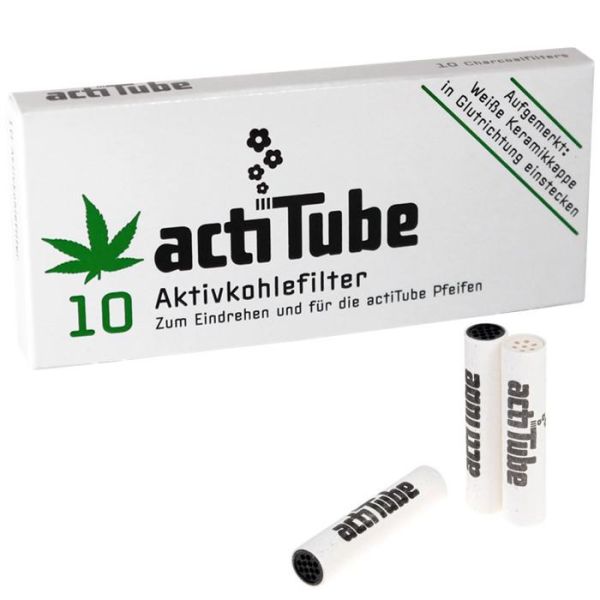 actiTube activated Carbon Filters 10 pieces