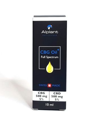  Full Spectrum CBG 5% hemp oil + CBD 5% Alplant 10ml