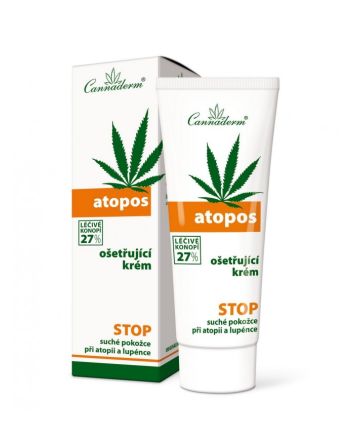 ATOPOS Cream for atopic dermatitis and psoriasis Cannaderm - 75 g