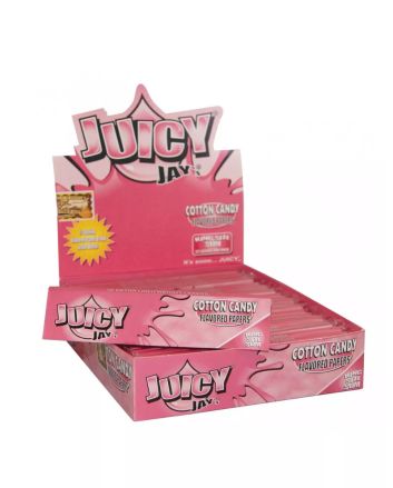 Juicy Jay's Cotton Candy Flavored Rolling Papers - 32x pieces