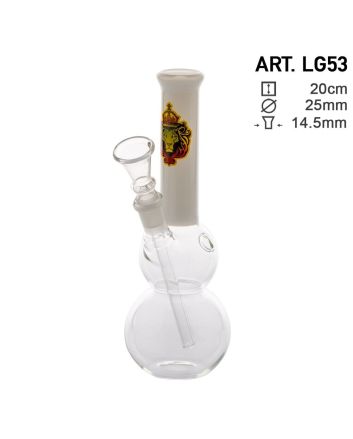 Glass bong H 22cm C 14,5mm