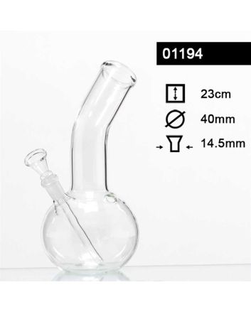 Glass bong H 23cm C 14.5mm
