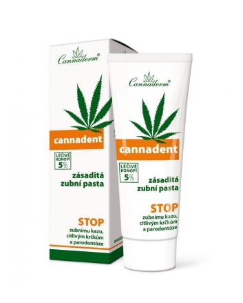 Cannadent Toothpaste Cannaderm - 75 g