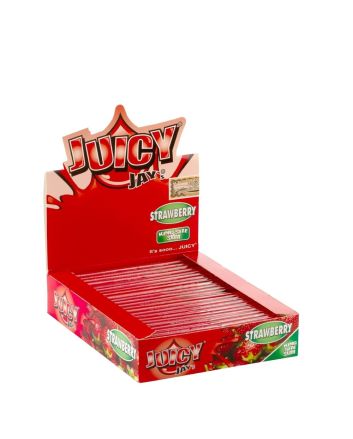 Juicy Jay's Strawberry Flavored Rolling Papers - 32x pieces