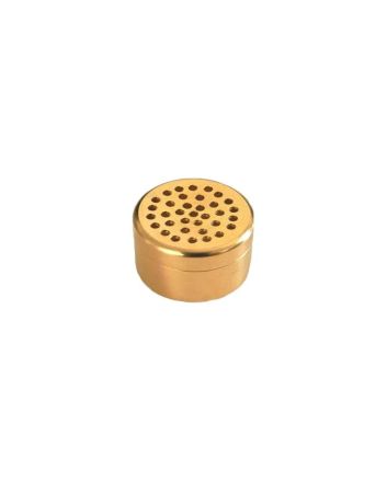 FTV gold-plated dispensing capsule for herbs - Crafty, Mighty, Plenty, Volcano