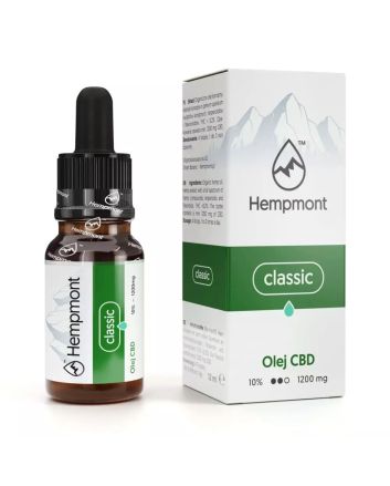CBD Hemp Oil 10% 1200mg, Hempmont Classic – 12ml
