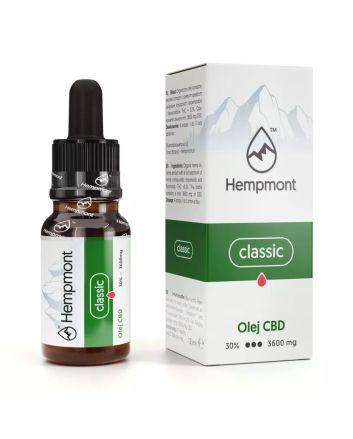 CBD Hemp Oil 30% 3600mg, Hempmont Classic – 12ml
