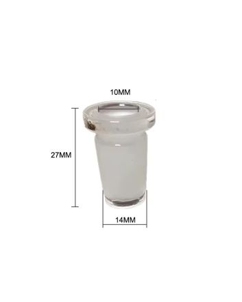 Glass adapter, bong adapter - 10/14 mm