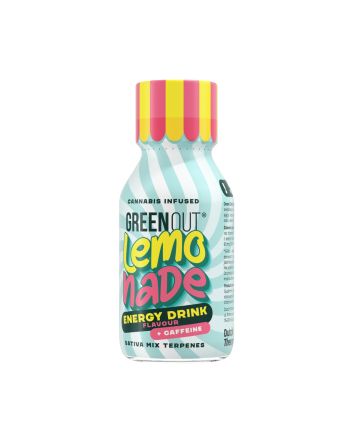 Green Out® Lemonade – Hemp Shot with caffeine