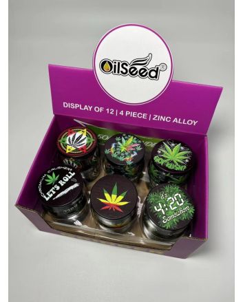 Grinder GANJA MIX 50 mm, 4-cz