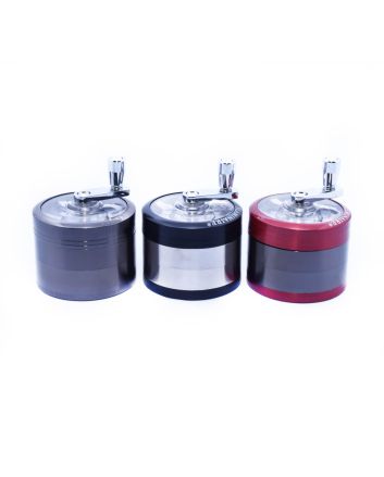 Metal grinder with a crank 60 mm 4 pcs.
