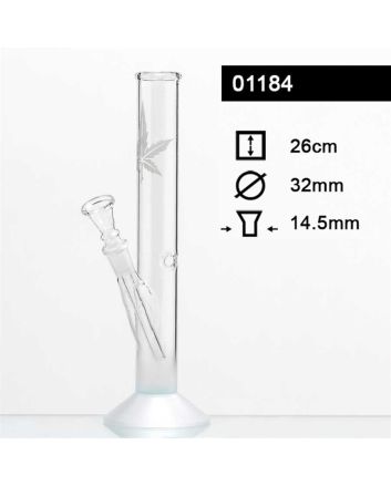 Glass Bong Ganja H 26 cm, 14,5 mm