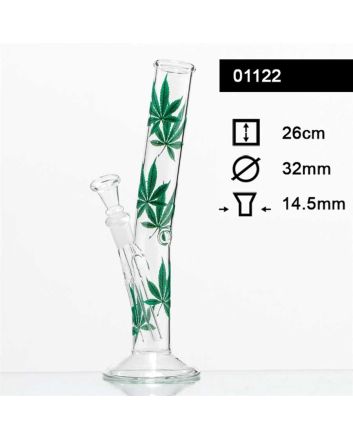 Glass Bong Ganja H 26 cm, 14,5 mm