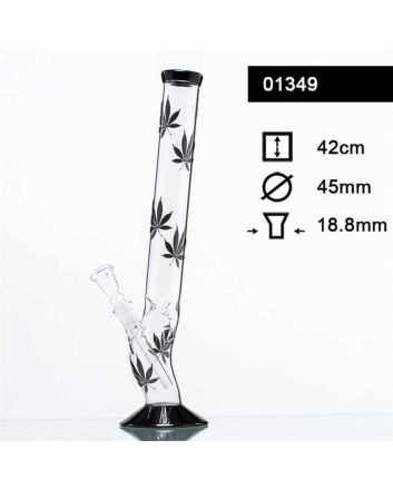 Glass bong Ganja H 42 cm cut 18.8 mm 45 mm