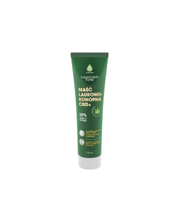 LauroCann Forte hemp ointment 20% with CBD and laurel oil - 175 ml