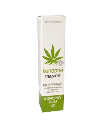 Medicprogress Hemp ointment with a slight cooling effect - hemp smear 100ml