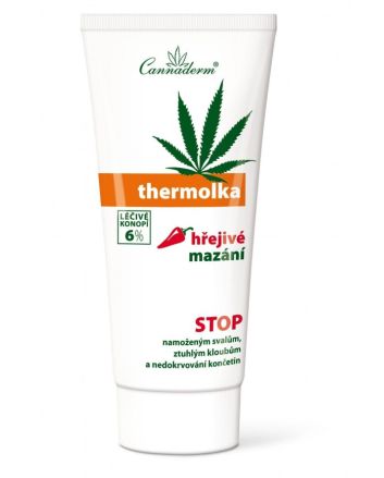 Thermolka Cannaderm heating painkiller gel - 200 ml