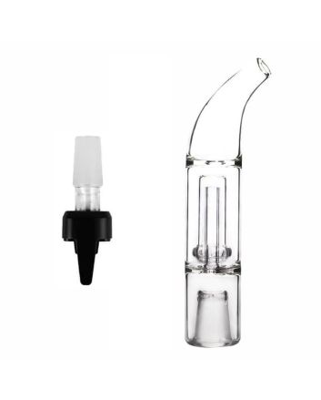 Set: bubbler + glass adapter 14 mm - X-Max V3 Pro