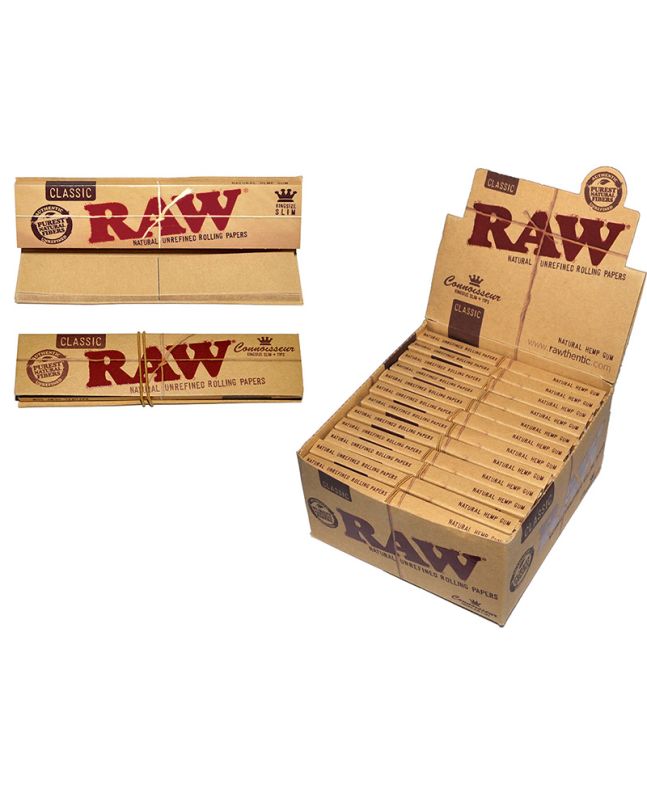 KS RAW Slim papers + filter papers