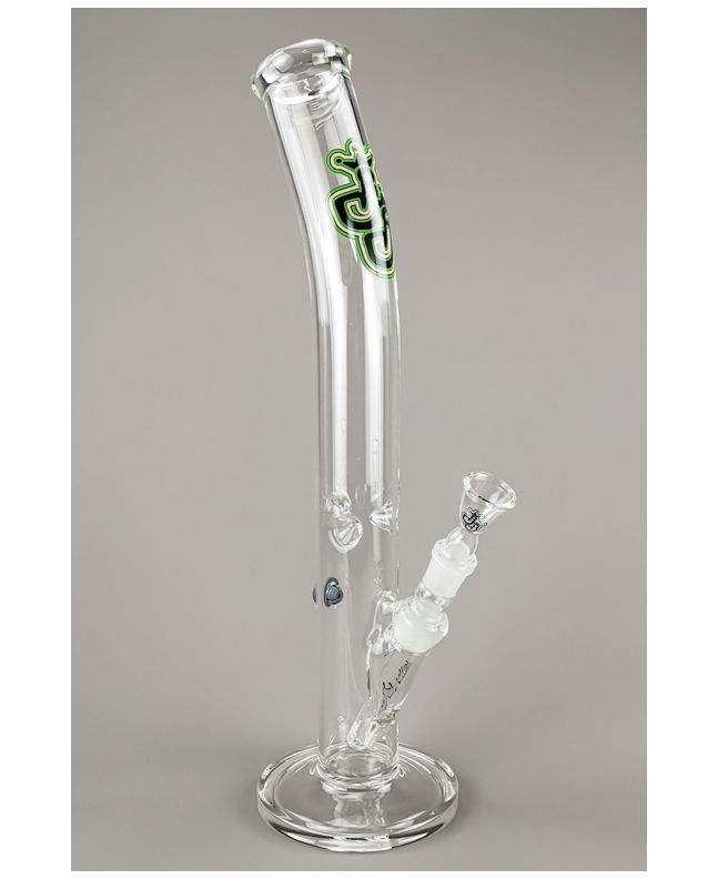 Glass bong Green Line H 18cm C 14.5mm