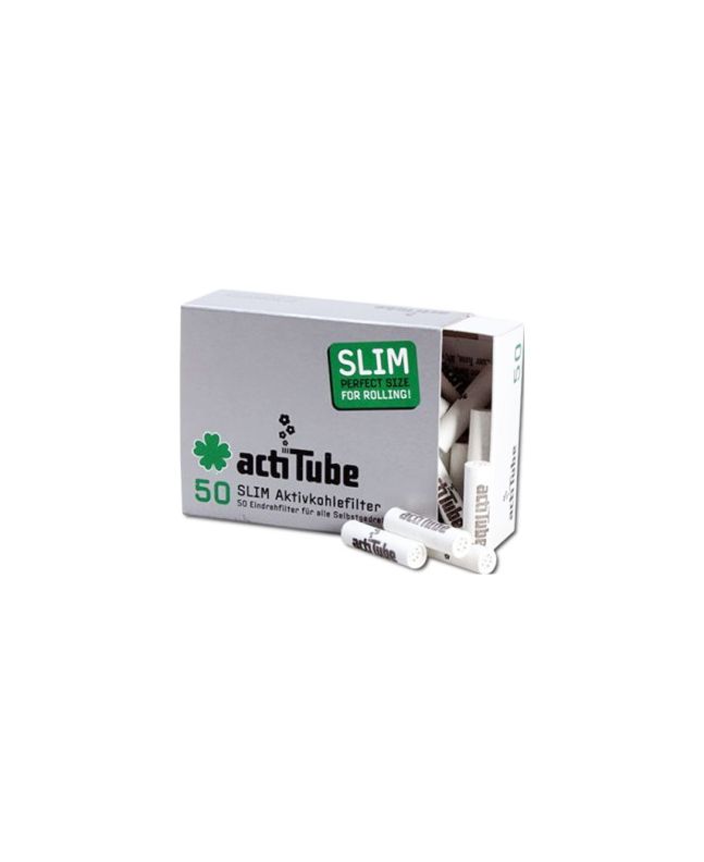 ActiTube SLIM active carbon filters 6.9mm 50 pcs.