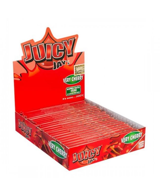 Juicy Jay's Very Cherry Flavored Rolling Papers - 32x pieces