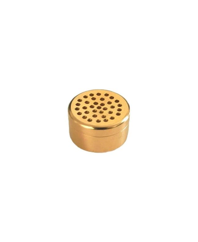 FTV gold-plated dispensing capsule for herbs - Crafty, Mighty, Plenty, Volcano