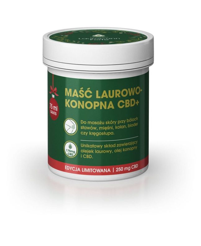 Laurocann Forte 20% CBD Laurel-Hemp Ointment - 250ml