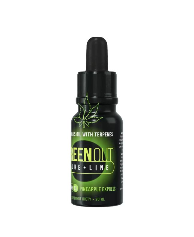 Cannabis oil Green Out® Pure - Pineapple Express 20ml