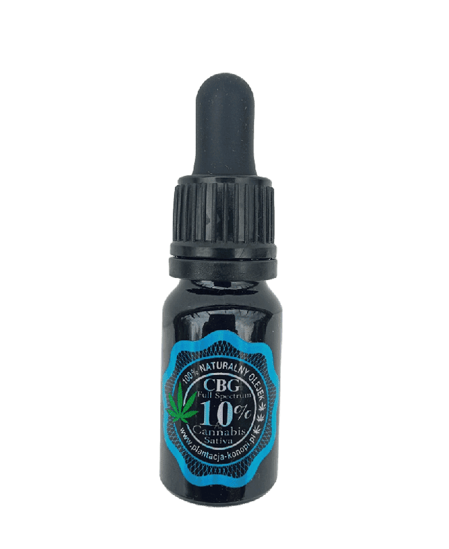 Hemp oil 10% CBG Cannabigerol full spectrum - 10 ml