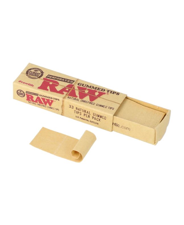 Raw Perforated Gummed Tips Paper