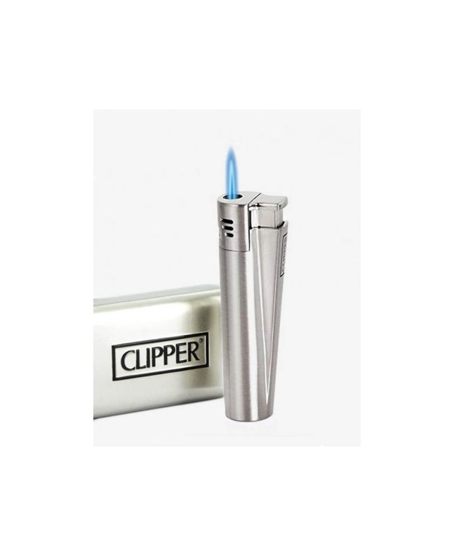 Gas jet lighter Clipper, metal case