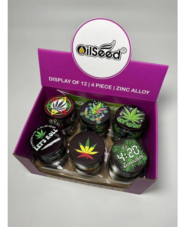 Grinder GANJA MIX 50 mm, 4-cz