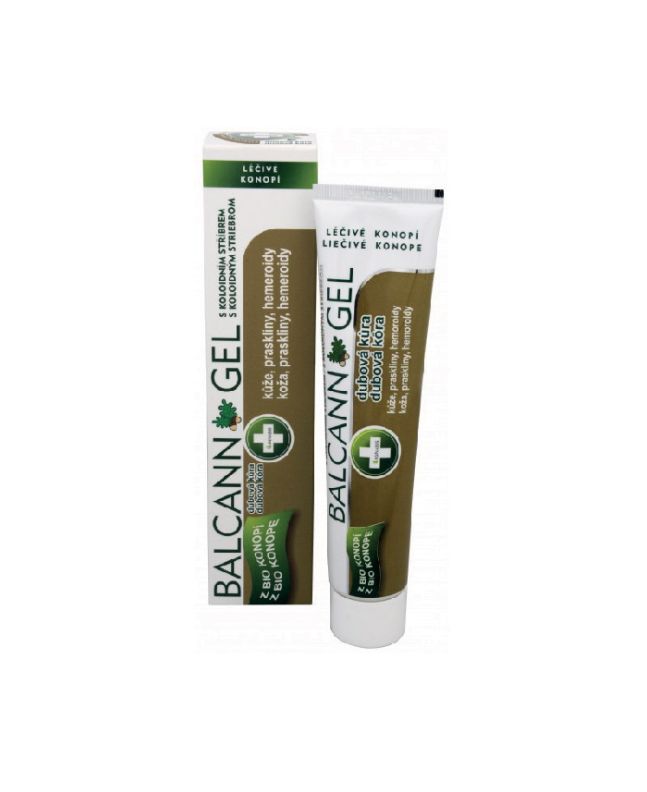 Balcann Oak bark gel for skin problems and hemorrhoids 75ml